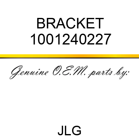 BRACKET 1001240227