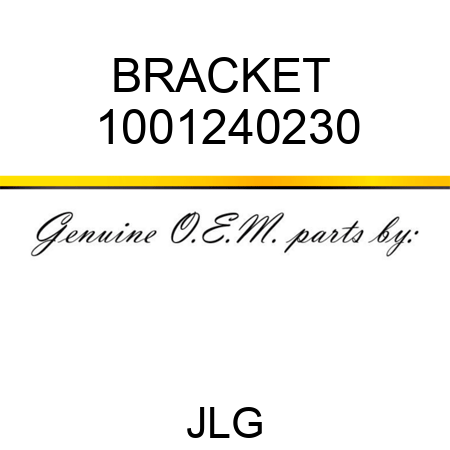 BRACKET  1001240230