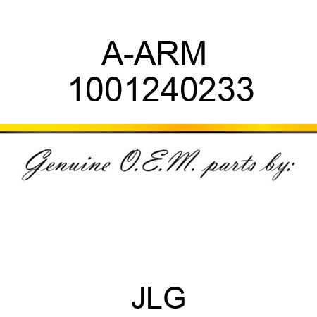 A-ARM  1001240233
