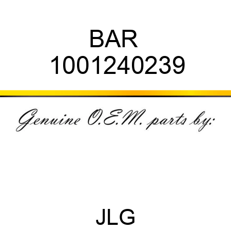 BAR  1001240239