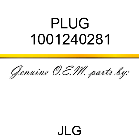 PLUG 1001240281