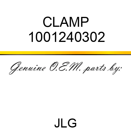 CLAMP 1001240302
