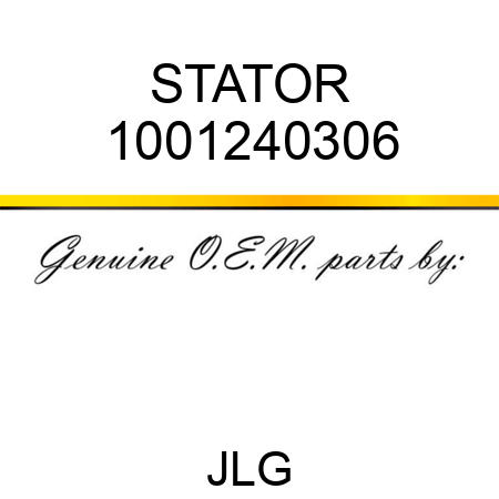 STATOR 1001240306