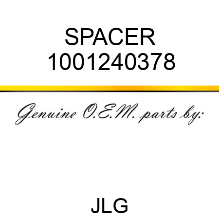 SPACER 1001240378