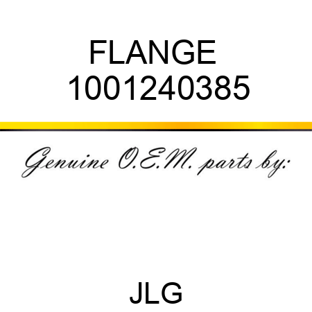FLANGE  1001240385