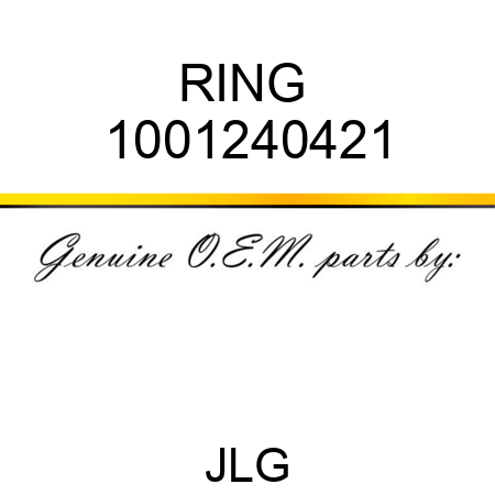 RING  1001240421