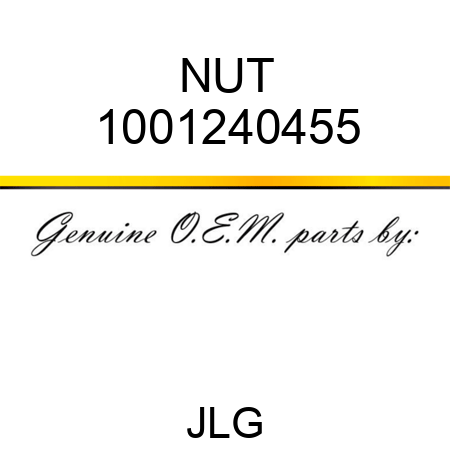 NUT 1001240455