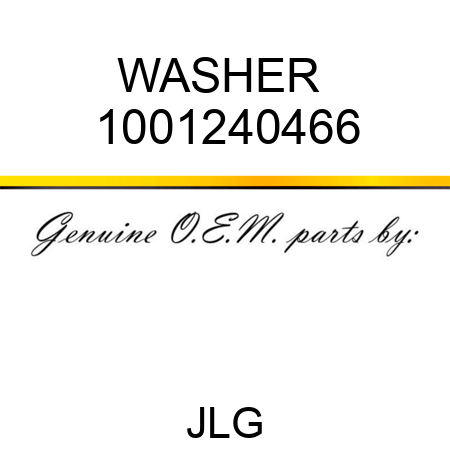 WASHER  1001240466