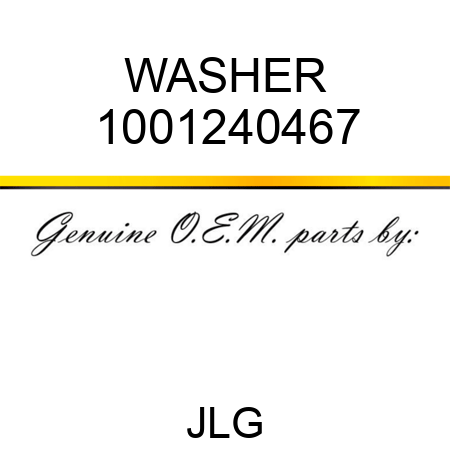 WASHER 1001240467
