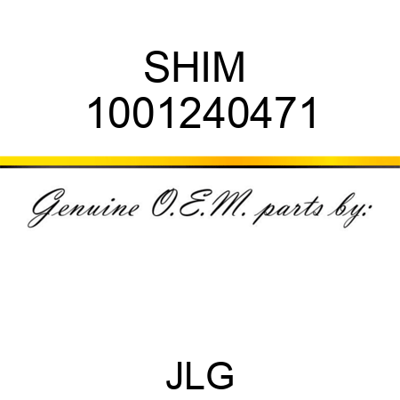 SHIM  1001240471