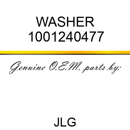 WASHER 1001240477