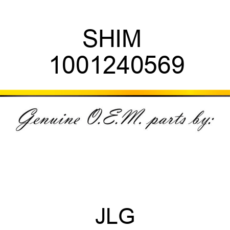 SHIM  1001240569
