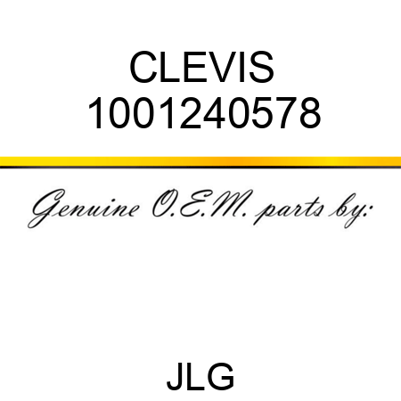 CLEVIS 1001240578