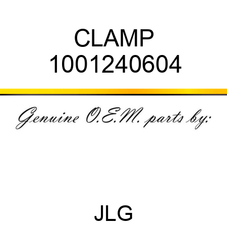 CLAMP 1001240604