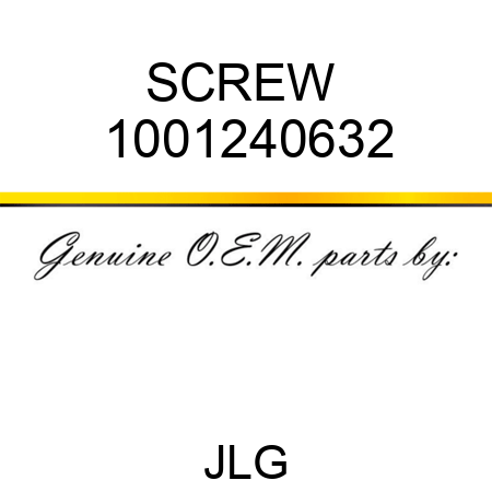 SCREW  1001240632
