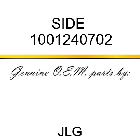 SIDE  1001240702