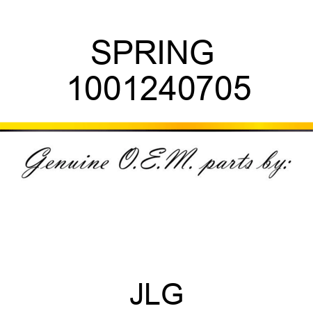 SPRING  1001240705