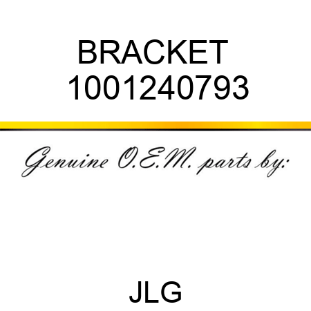 BRACKET  1001240793