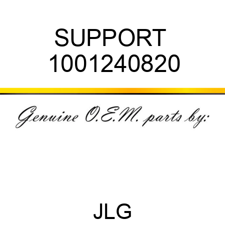 SUPPORT  1001240820