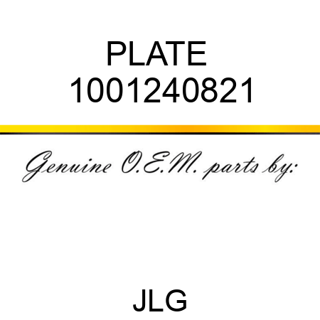 PLATE  1001240821