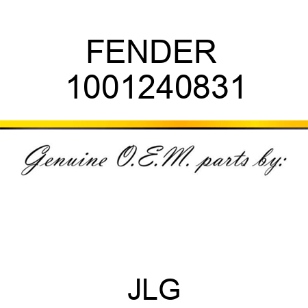 FENDER  1001240831