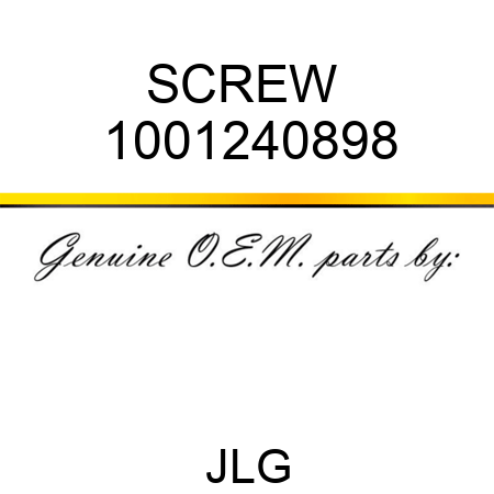 SCREW  1001240898