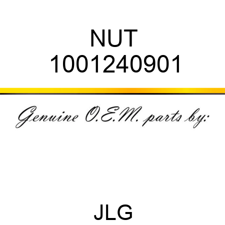 NUT 1001240901