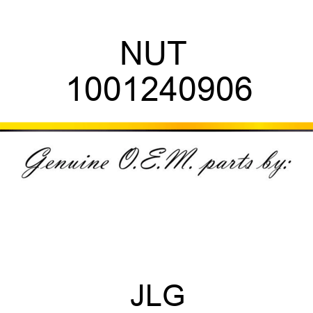 NUT  1001240906