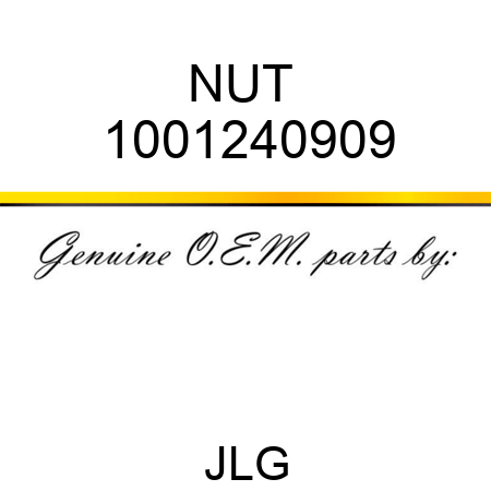 NUT  1001240909