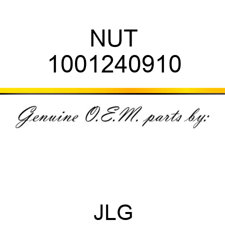 NUT 1001240910