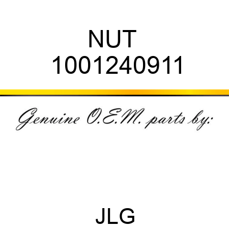 NUT  1001240911