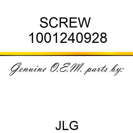 SCREW  1001240928