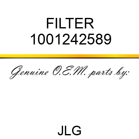 FILTER 1001242589