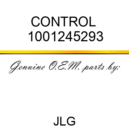 CONTROL  1001245293
