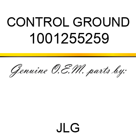 CONTROL GROUND 1001255259