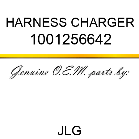 HARNESS CHARGER 1001256642