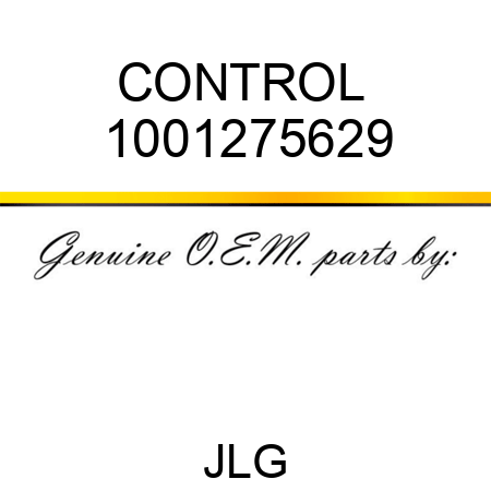 CONTROL  1001275629