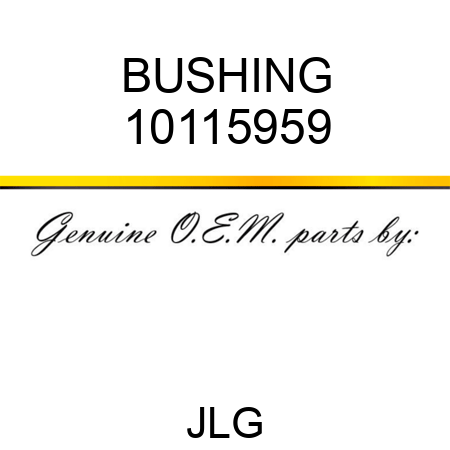 BUSHING 10115959