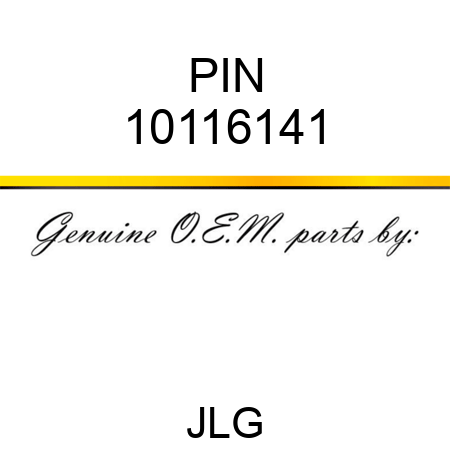 PIN 10116141
