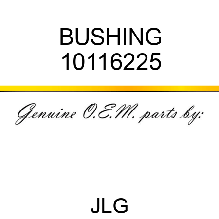 BUSHING 10116225