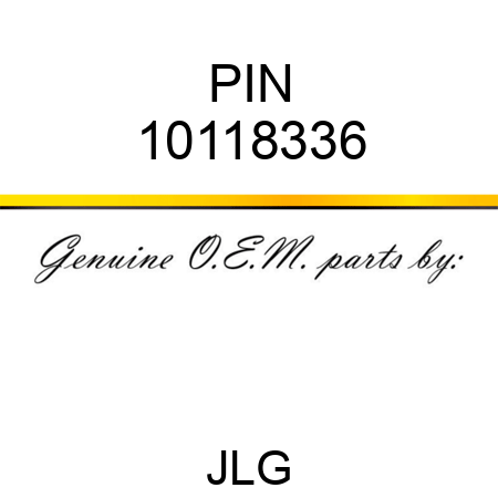 PIN 10118336