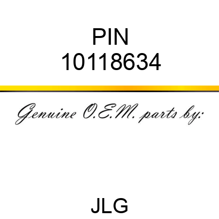 PIN 10118634