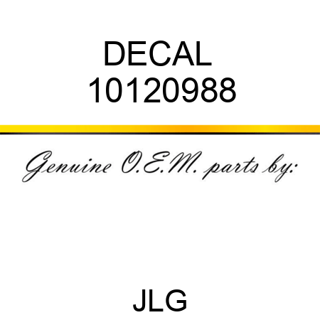DECAL  10120988