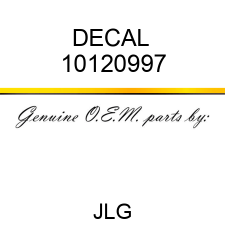 DECAL  10120997
