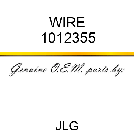 WIRE 1012355