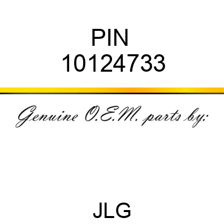 PIN  10124733