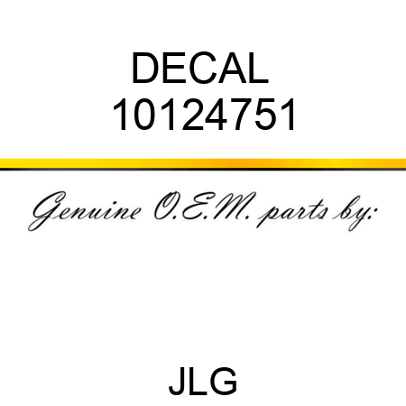 DECAL  10124751
