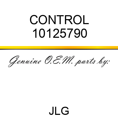 CONTROL 10125790