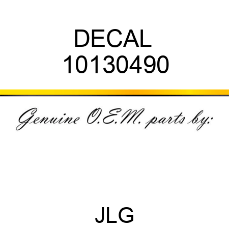 DECAL  10130490
