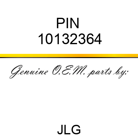PIN  10132364